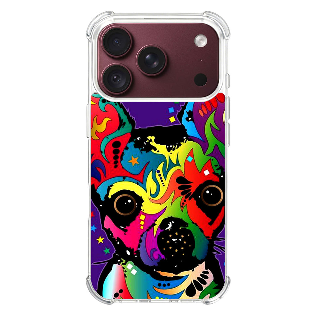 Colorful Chihuahua iPhone 18 Pro / 18 Pro Max Case