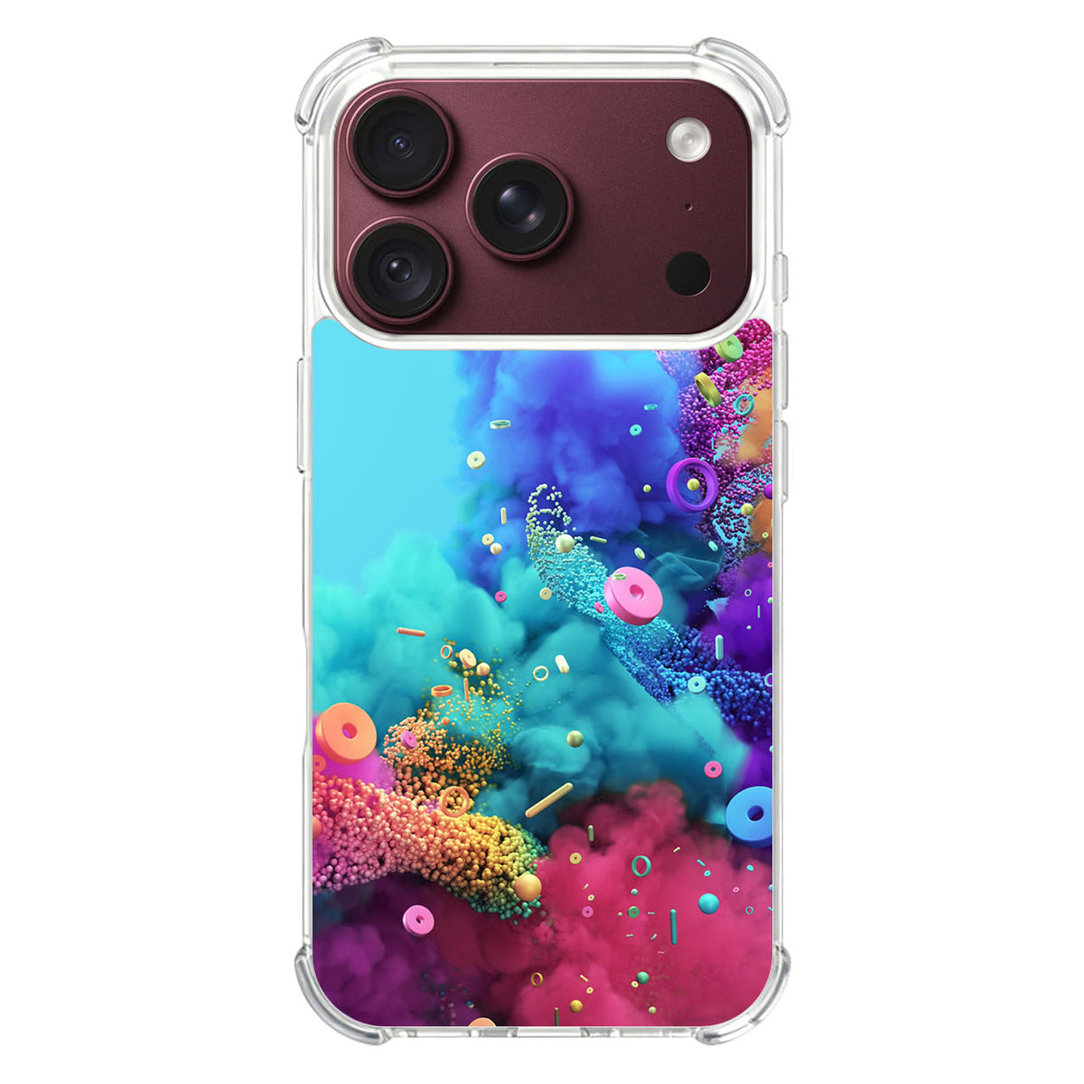 Colorful Smoke Boom iPhone 18 Pro / 18 Pro Max Case