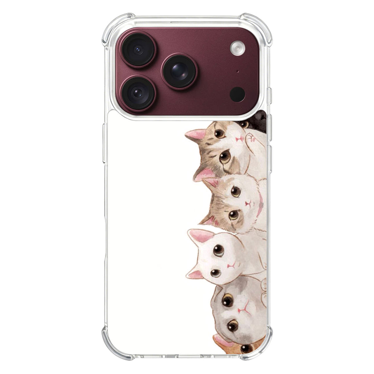 Cute Cats Vertical iPhone 18 Pro / 18 Pro Max Case