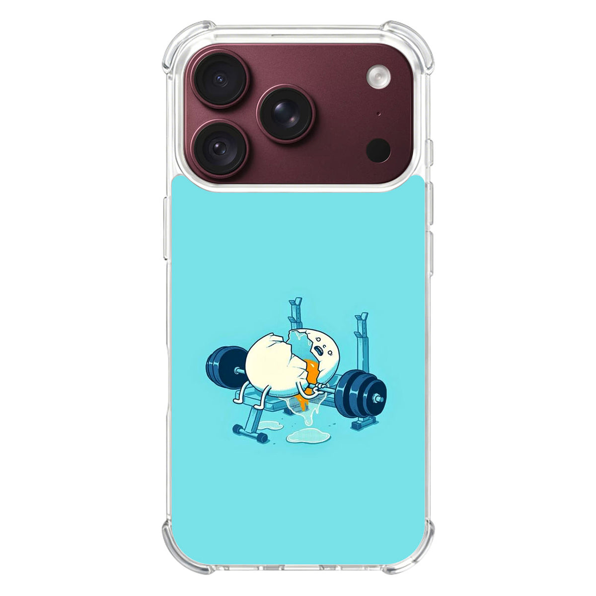 Egg Accident Workout iPhone 18 Pro / 18 Pro Max Case