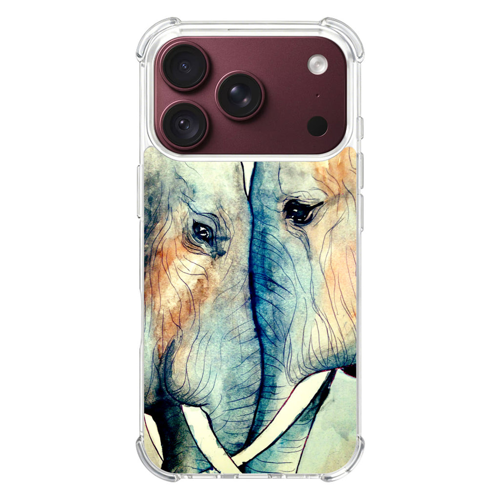 Elephants Sadness iPhone 18 Pro / 18 Pro Max Case