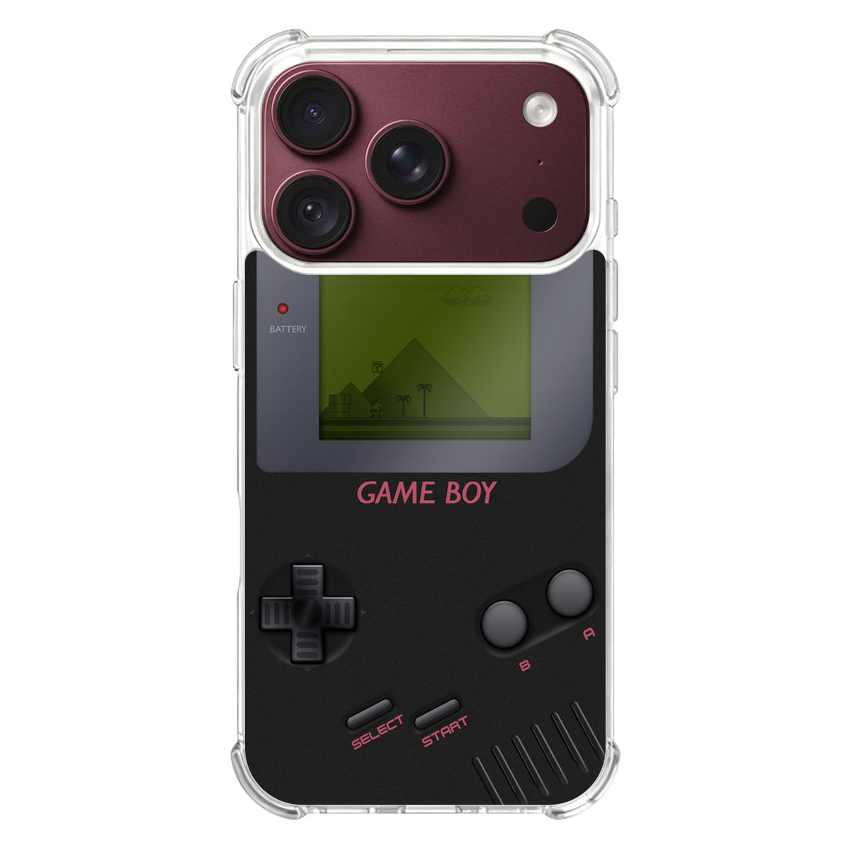 Game Boy Black Model iPhone 18 Pro / 18 Pro Max Case