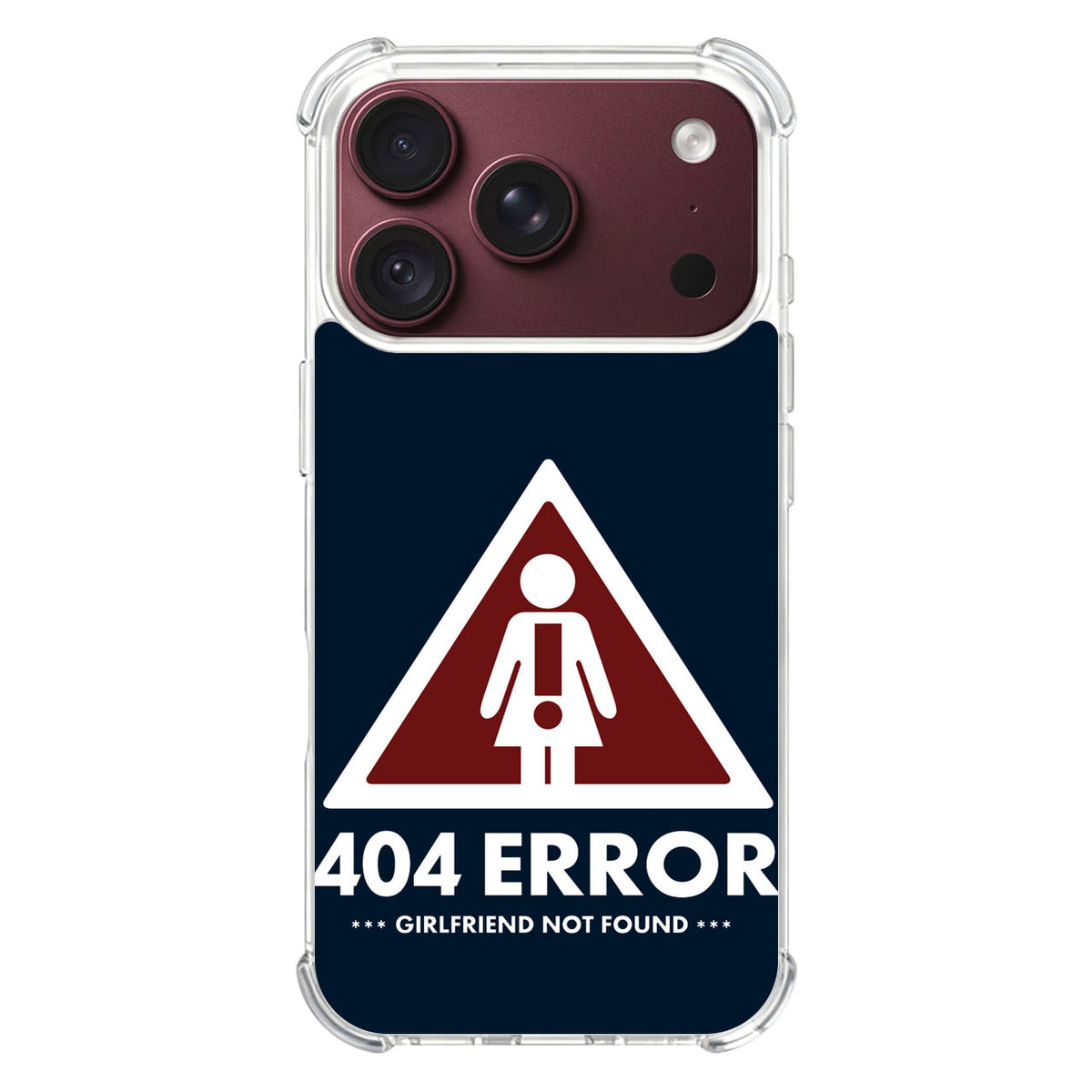 Girlfriend Not Found Error iPhone 18 Pro / 18 Pro Max Case