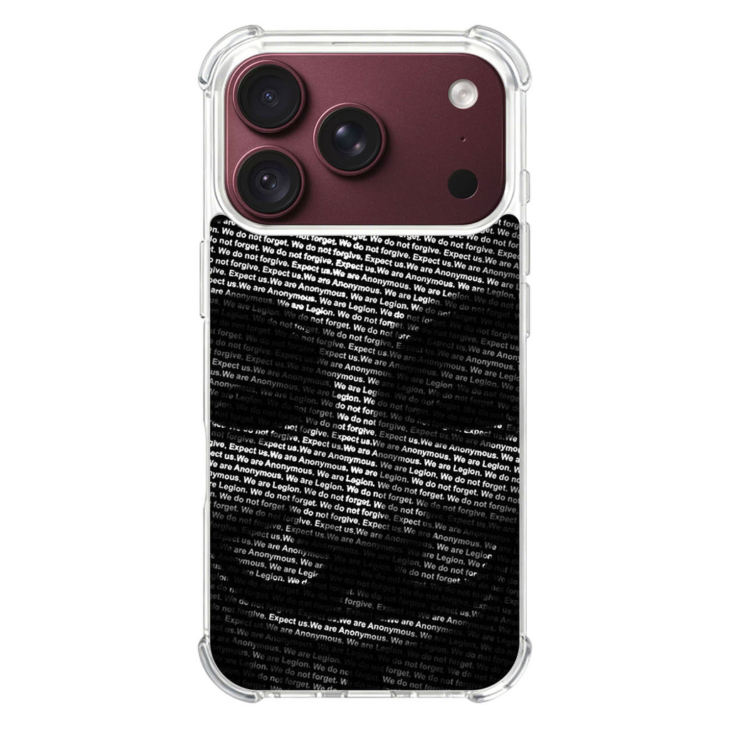 Guy Fawkes Mask Anonymous iPhone 18 Pro / 18 Pro Max Case