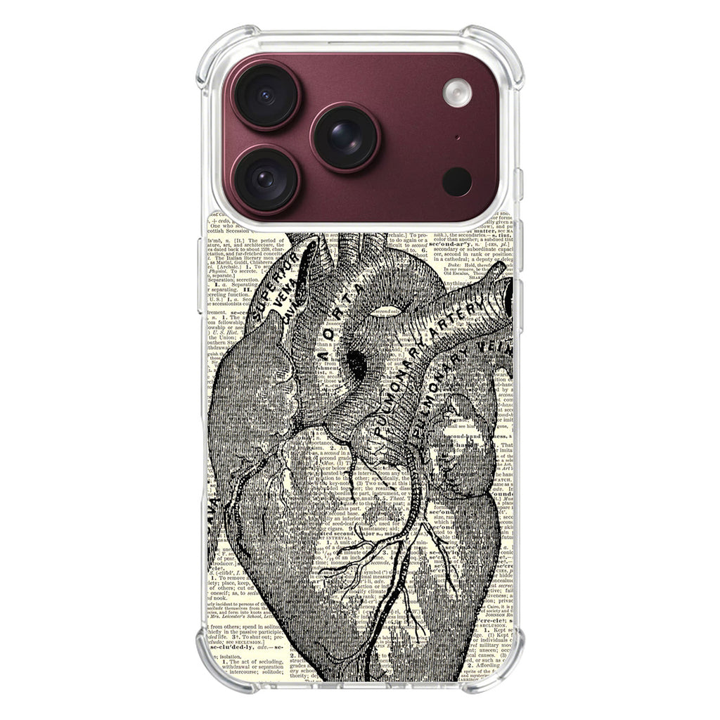 Heart Book Art iPhone 18 Pro / 18 Pro Max Case