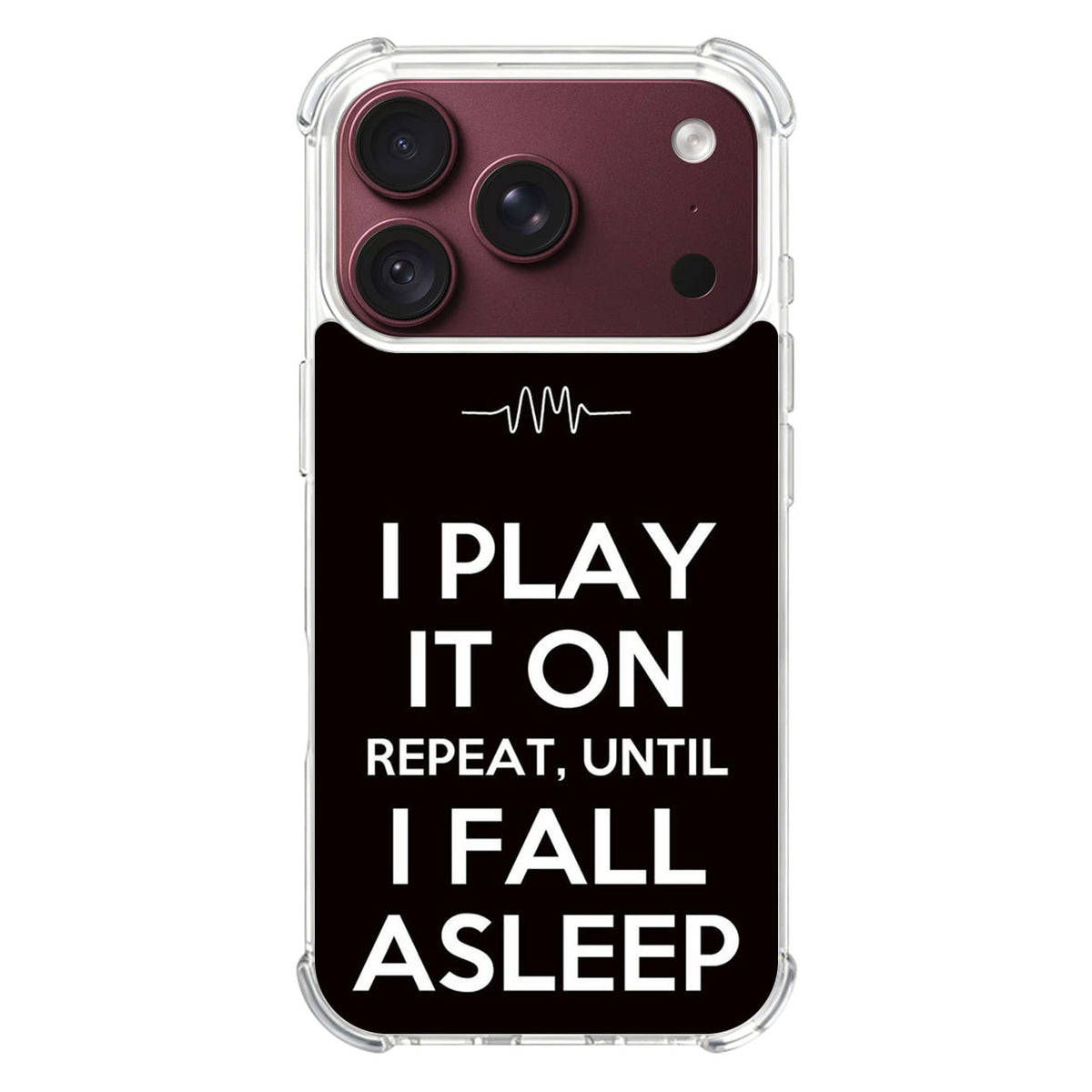 I Play It On Repeat iPhone 18 Pro / 18 Pro Max Case