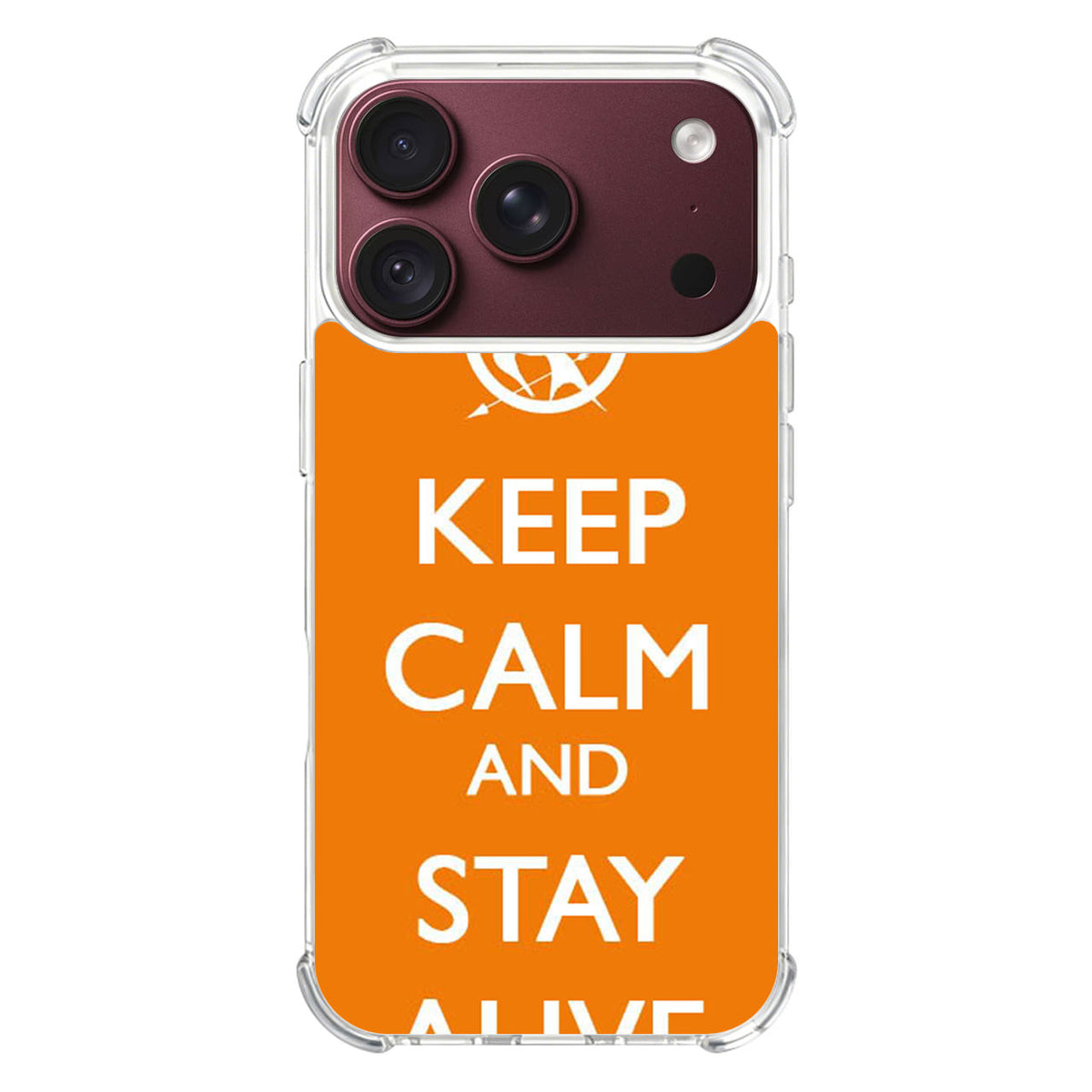 Keep Calm and Stay Alive iPhone 18 Pro / 18 Pro Max Case