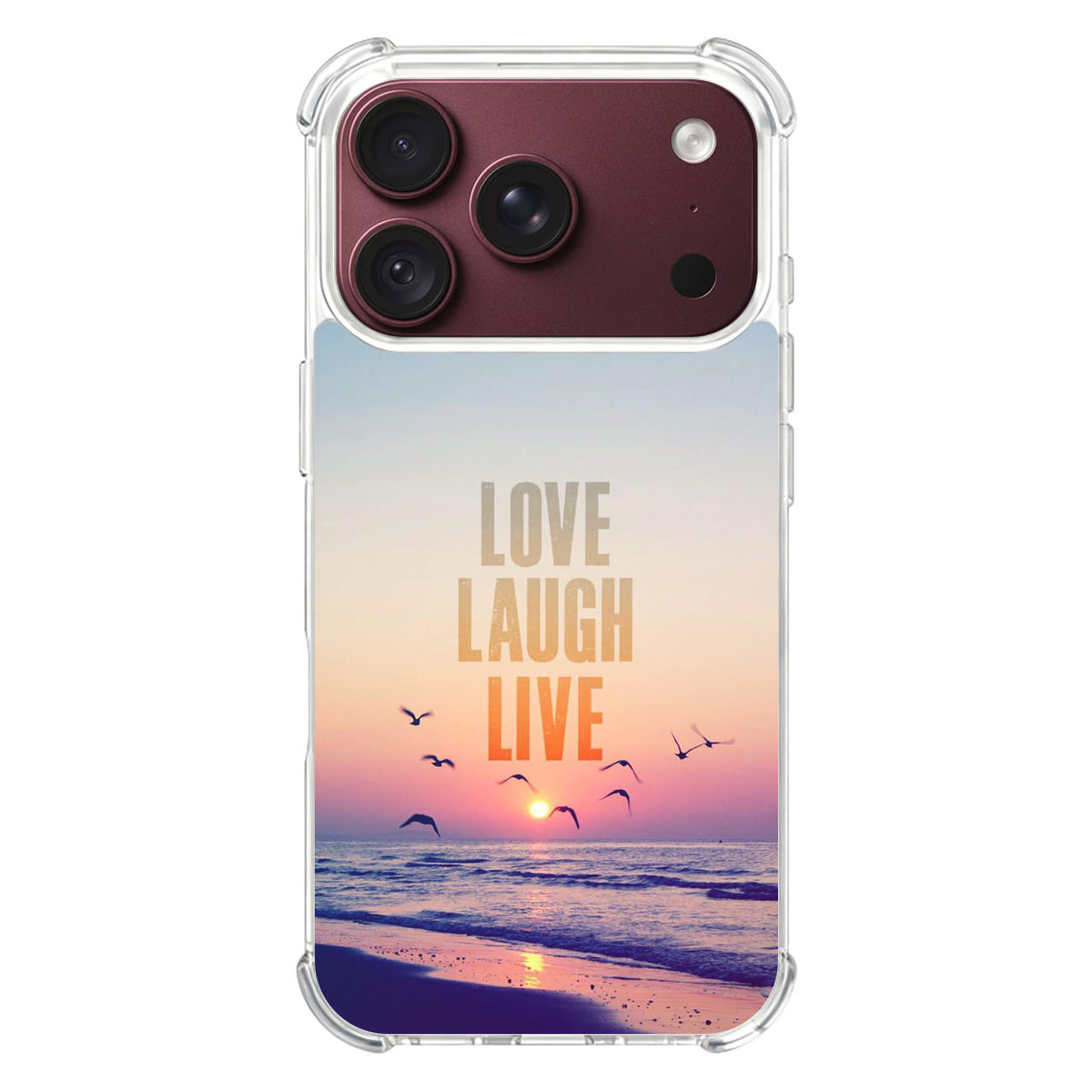 Love Laugh Live iPhone 18 Pro / 18 Pro Max Case