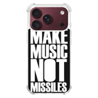 Make Music Not Missiles iPhone 18 Pro / 18 Pro Max Case