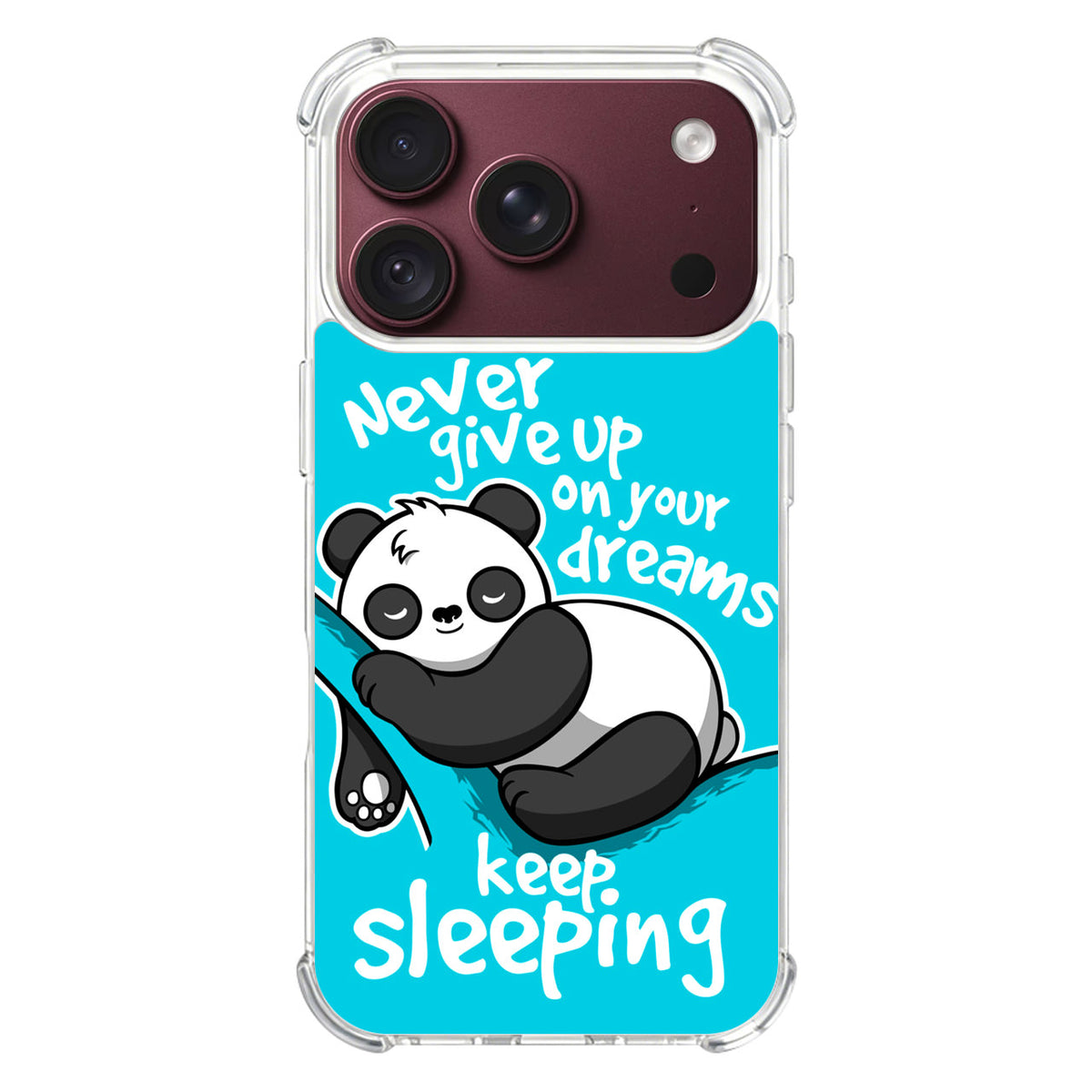 Panda Keep Sleeping iPhone 18 Pro / 18 Pro Max Case