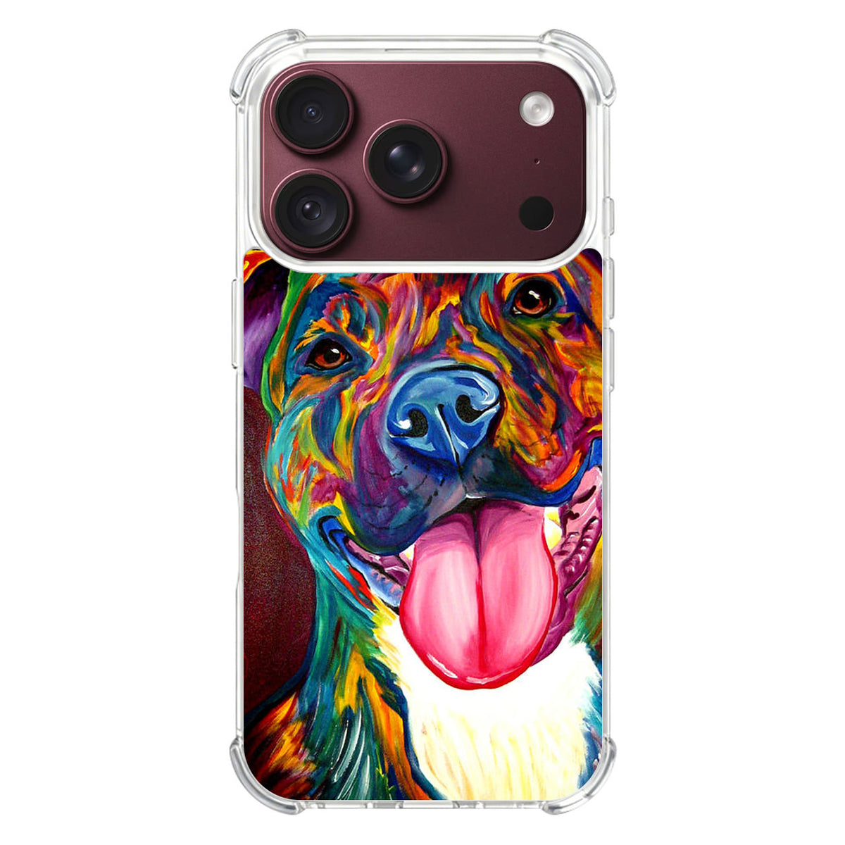 Pitbull Painting Art iPhone 18 Pro / 18 Pro Max Case