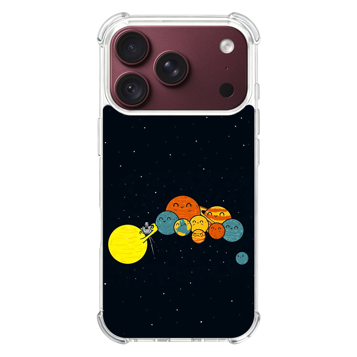 Planet Cute Illustration iPhone 18 Pro / 18 Pro Max Case