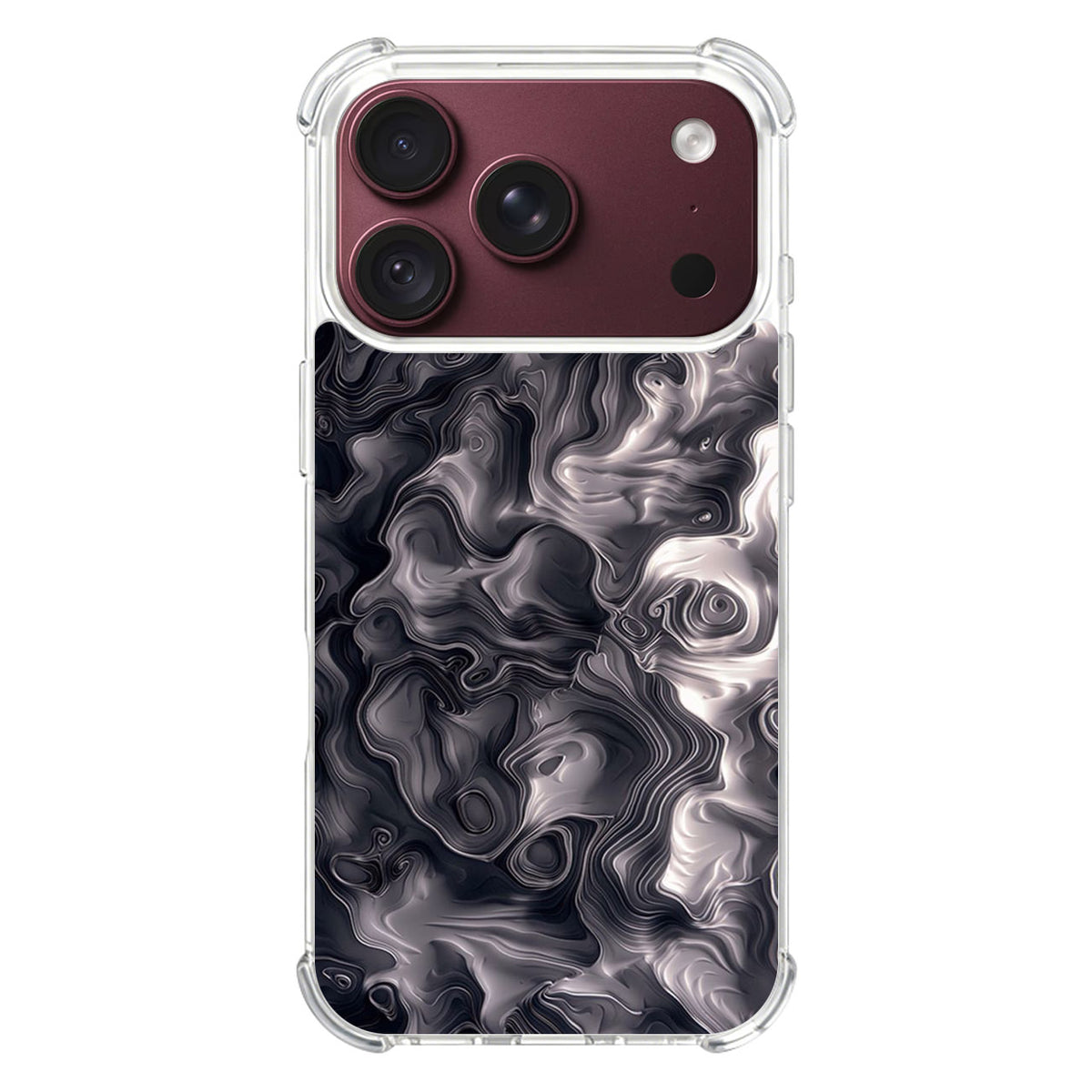 Quicksilver Abstract Art iPhone 18 Pro / 18 Pro Max Case