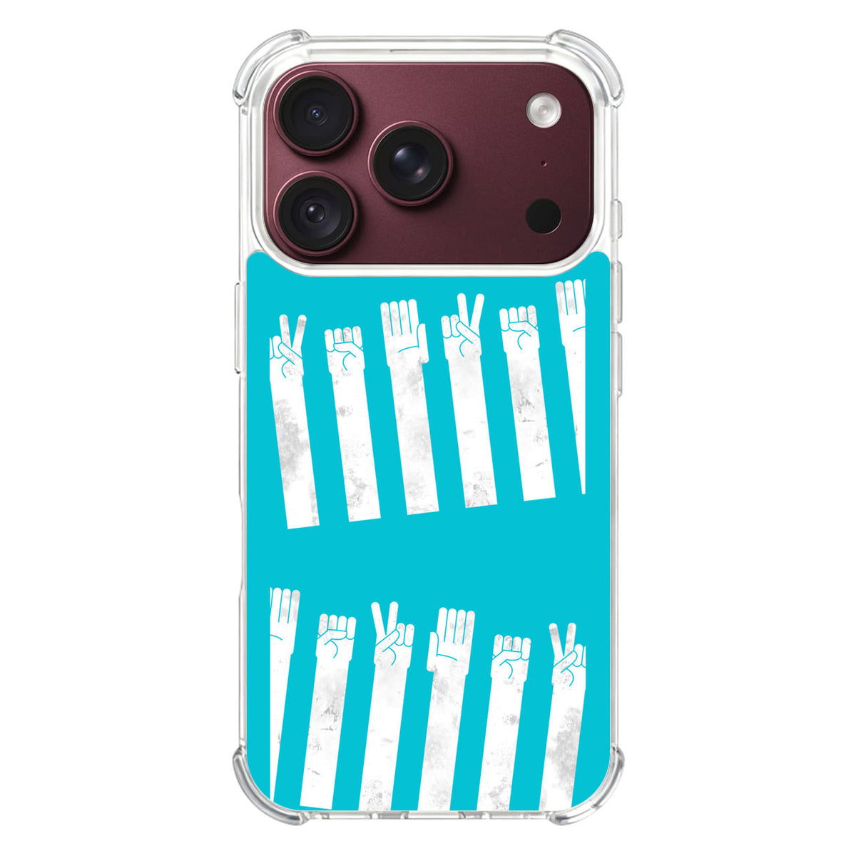 Rock–paper–scissors Zebra Crossing iPhone 18 Pro / 18 Pro Max Case
