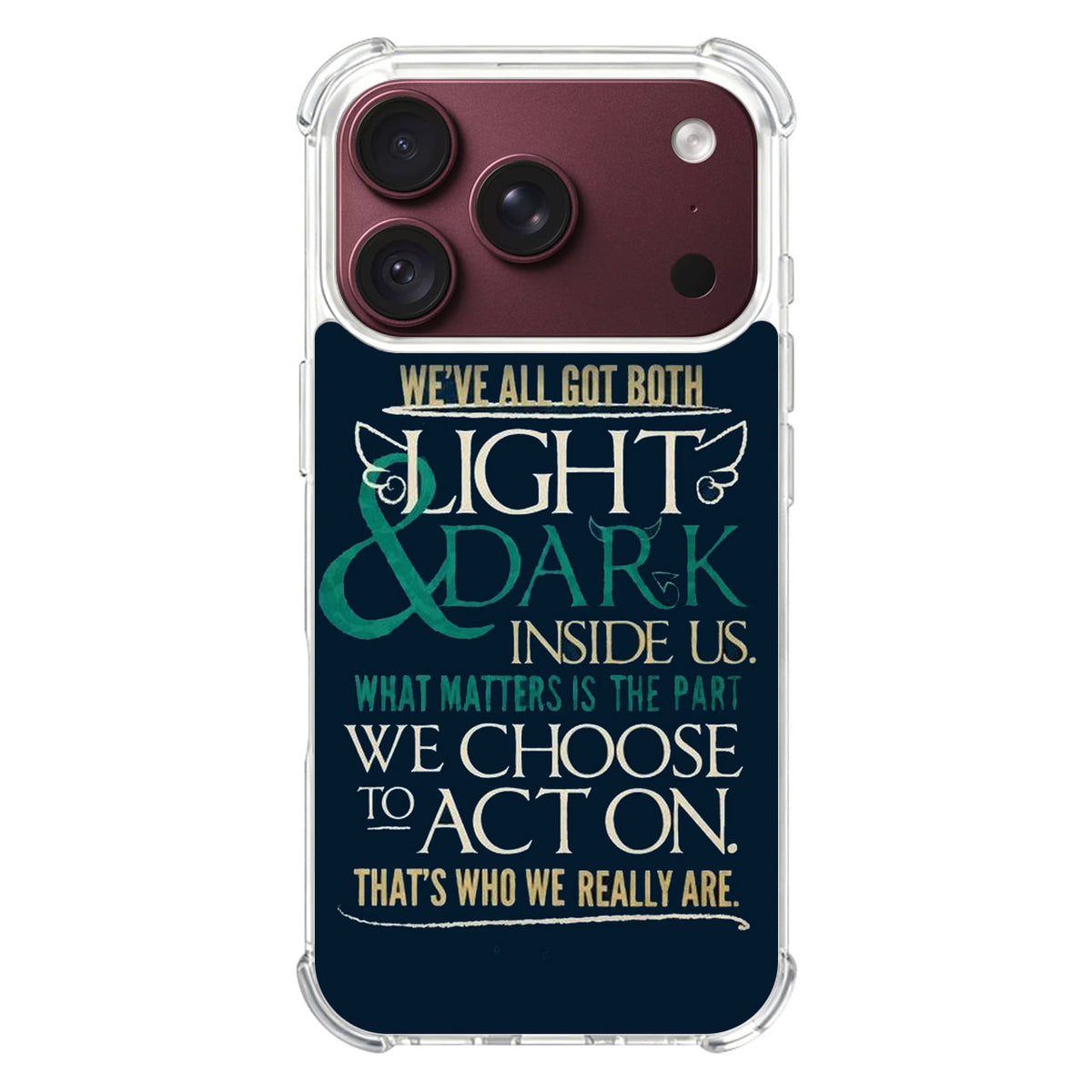 Sirius Black Quotes iPhone 18 Pro / 18 Pro Max Case