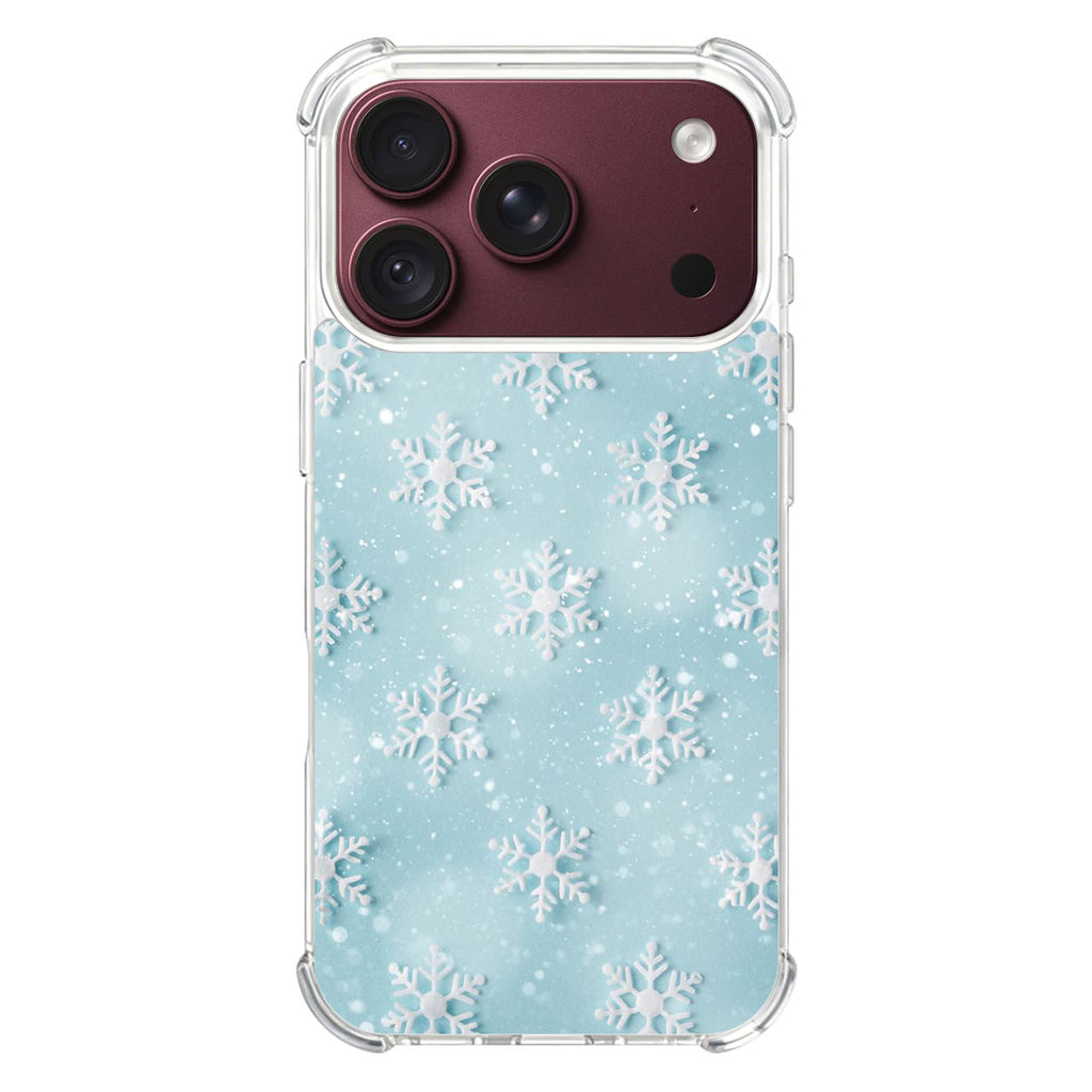 Snowflakes Pattern iPhone 18 Pro / 18 Pro Max Case