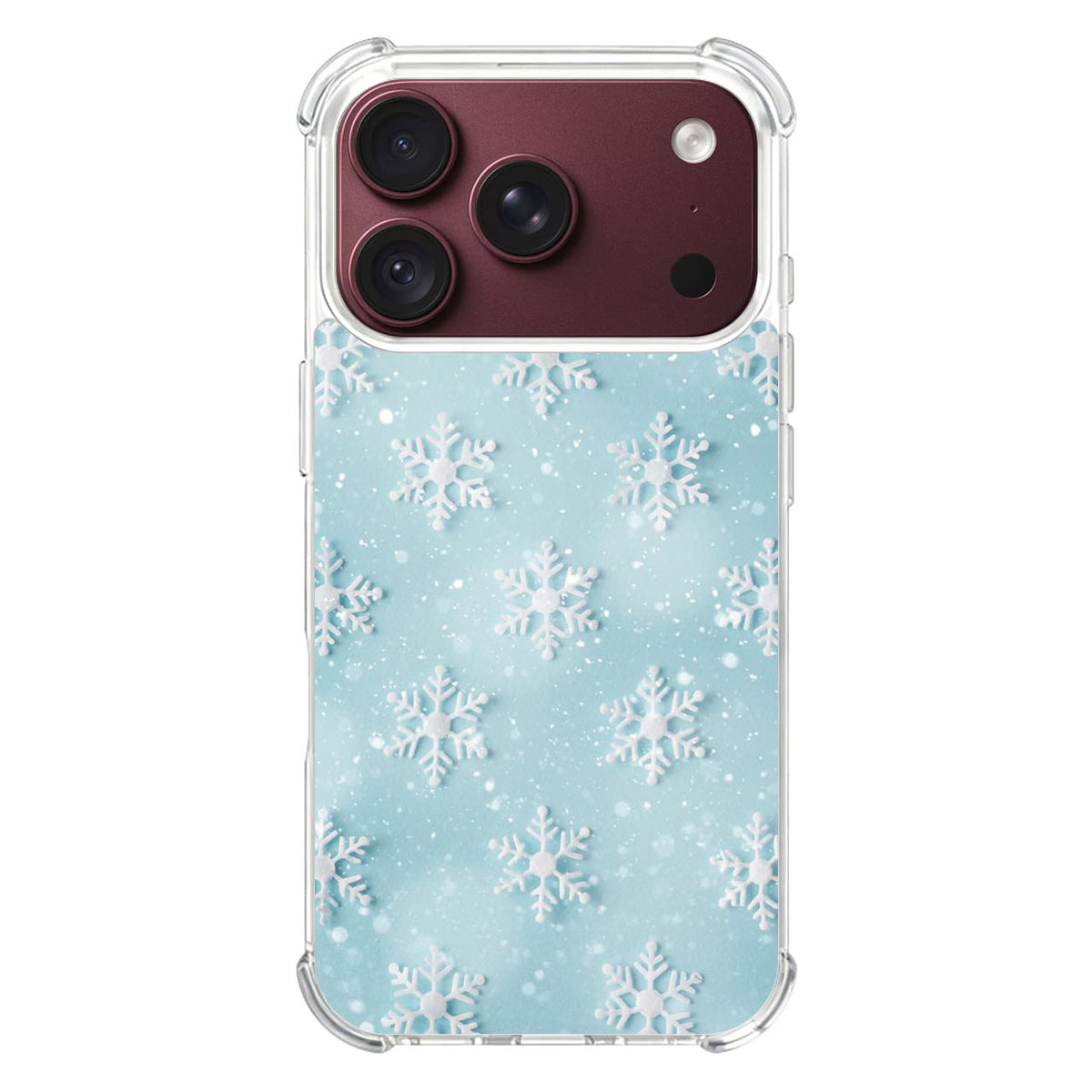 Snowflakes Pattern iPhone 18 Pro / 18 Pro Max Case