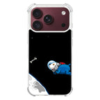 Space Dog Chasing A Bone iPhone 18 Pro / 18 Pro Max Case
