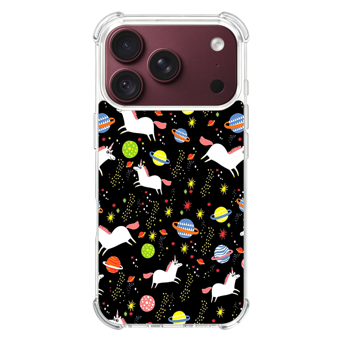 Space Unicorn Pattern iPhone 18 Pro / 18 Pro Max Case