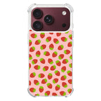 Strawberries Pattern iPhone 18 Pro / 18 Pro Max Case
