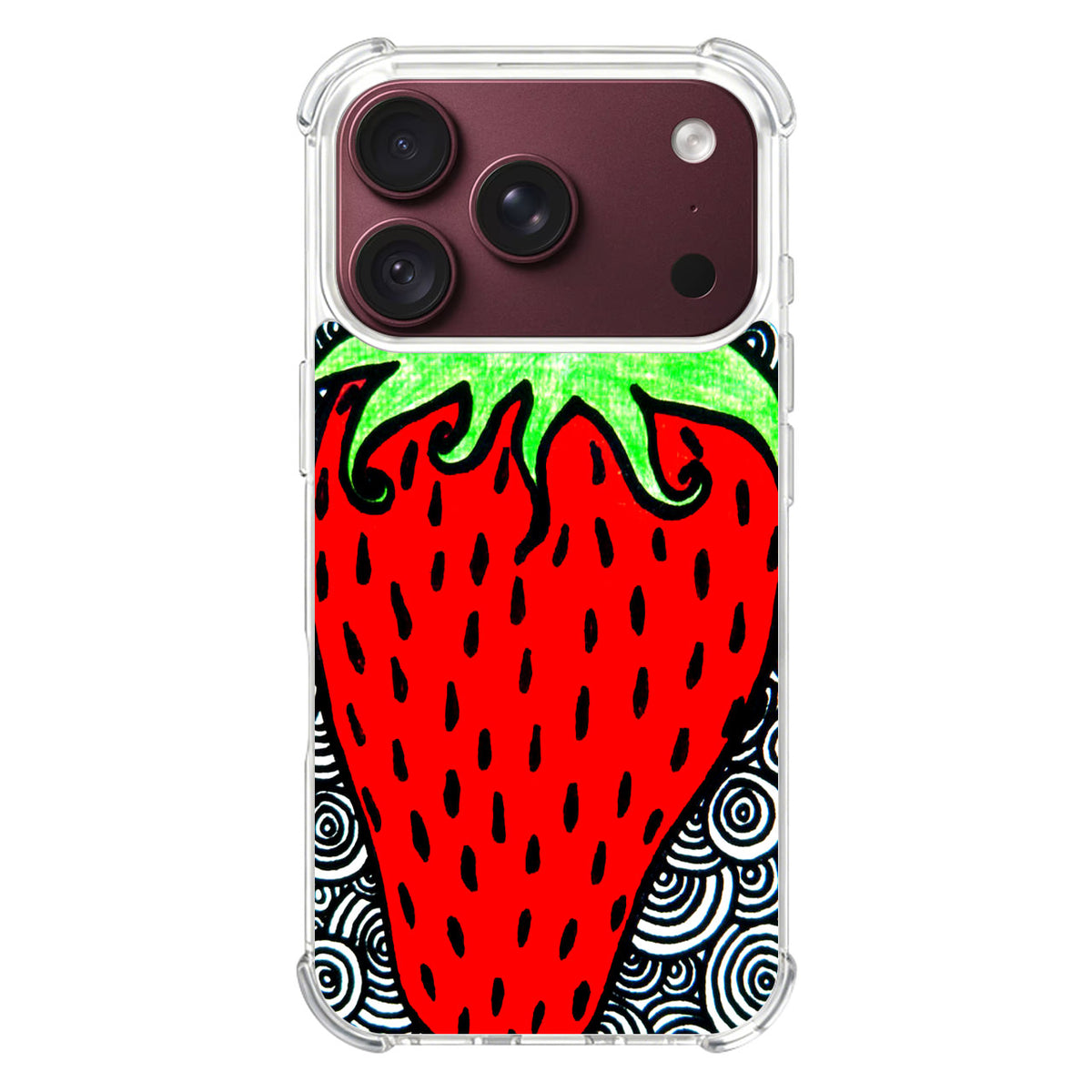 Strawberry Fields Forever iPhone 18 Pro / 18 Pro Max Case