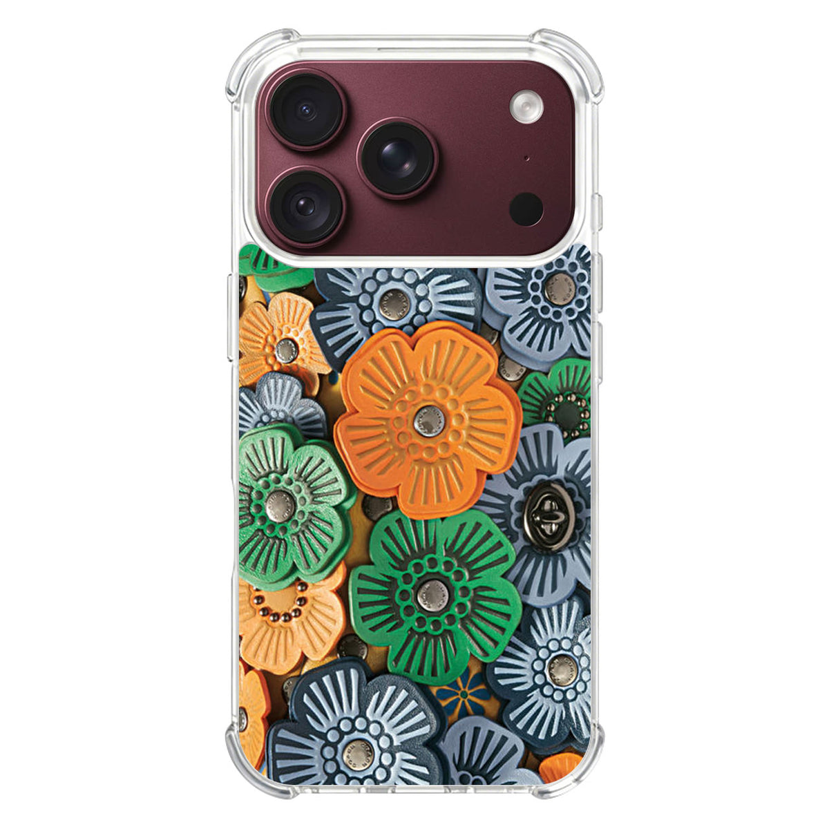 Tea Rose Applique iPhone 18 Pro / 18 Pro Max Case
