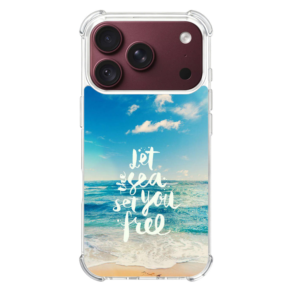 The Sea Set You Free iPhone 18 Pro / 18 Pro Max Case