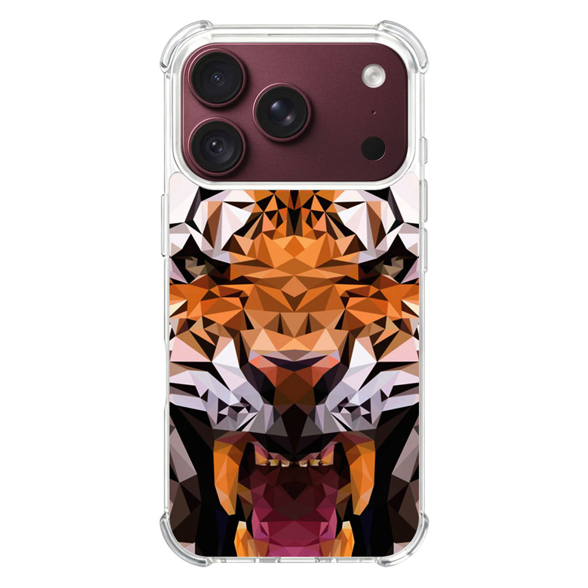 Tiger Polygon iPhone 18 Pro / 18 Pro Max Case