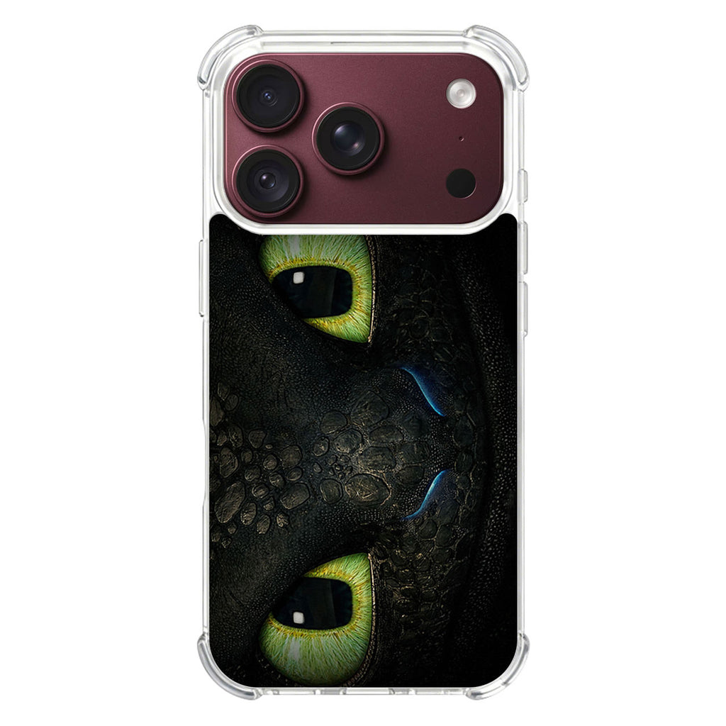 Toothless Dragon Eyes Close Up iPhone 18 Pro / 18 Pro Max Case