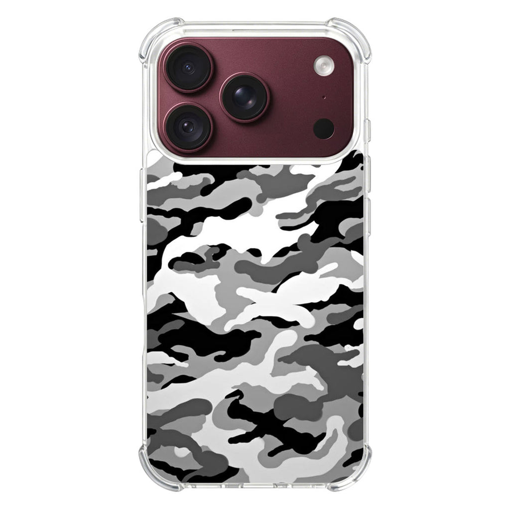 Winter Army Camo iPhone 18 Pro / 18 Pro Max Case