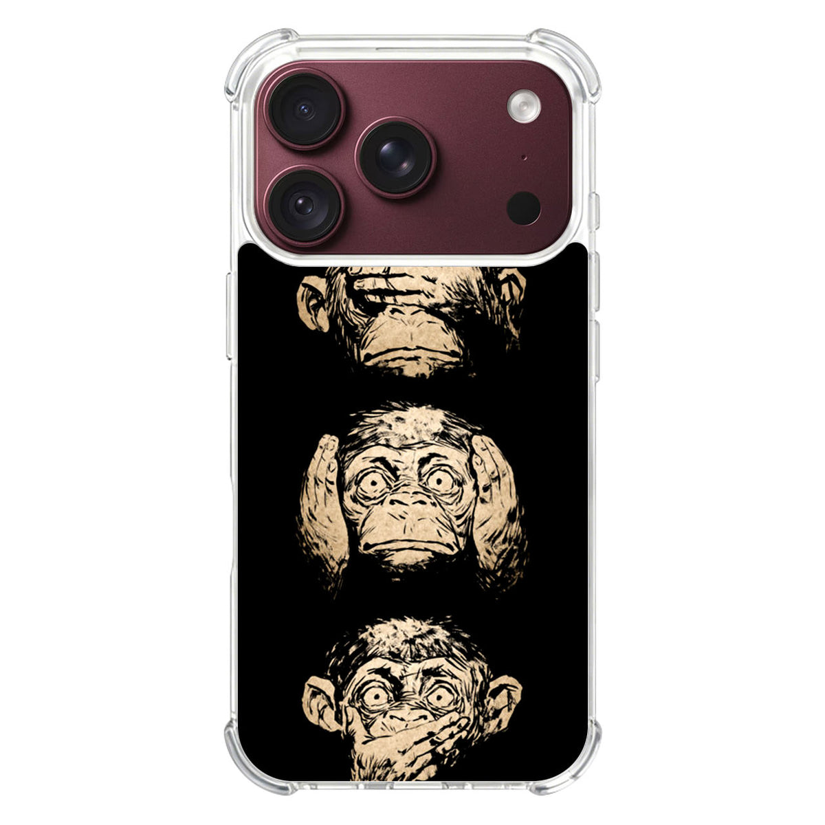 3 Wise Monkey iPhone 18 Pro / 18 Pro Max Case