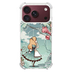 Alice And Cheshire Cat Poster iPhone 18 Pro / 18 Pro Max Case