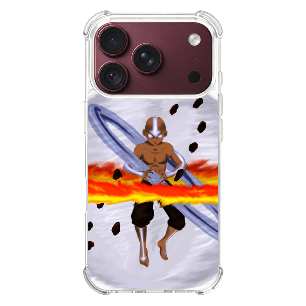 Avatar Aang Controls Four Elements iPhone 18 Pro / 18 Pro Max Case