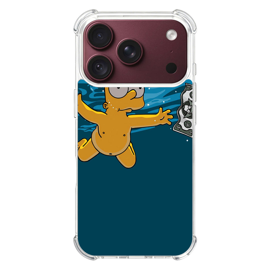 Bart Swimming For Money iPhone 18 Pro / 18 Pro Max Case