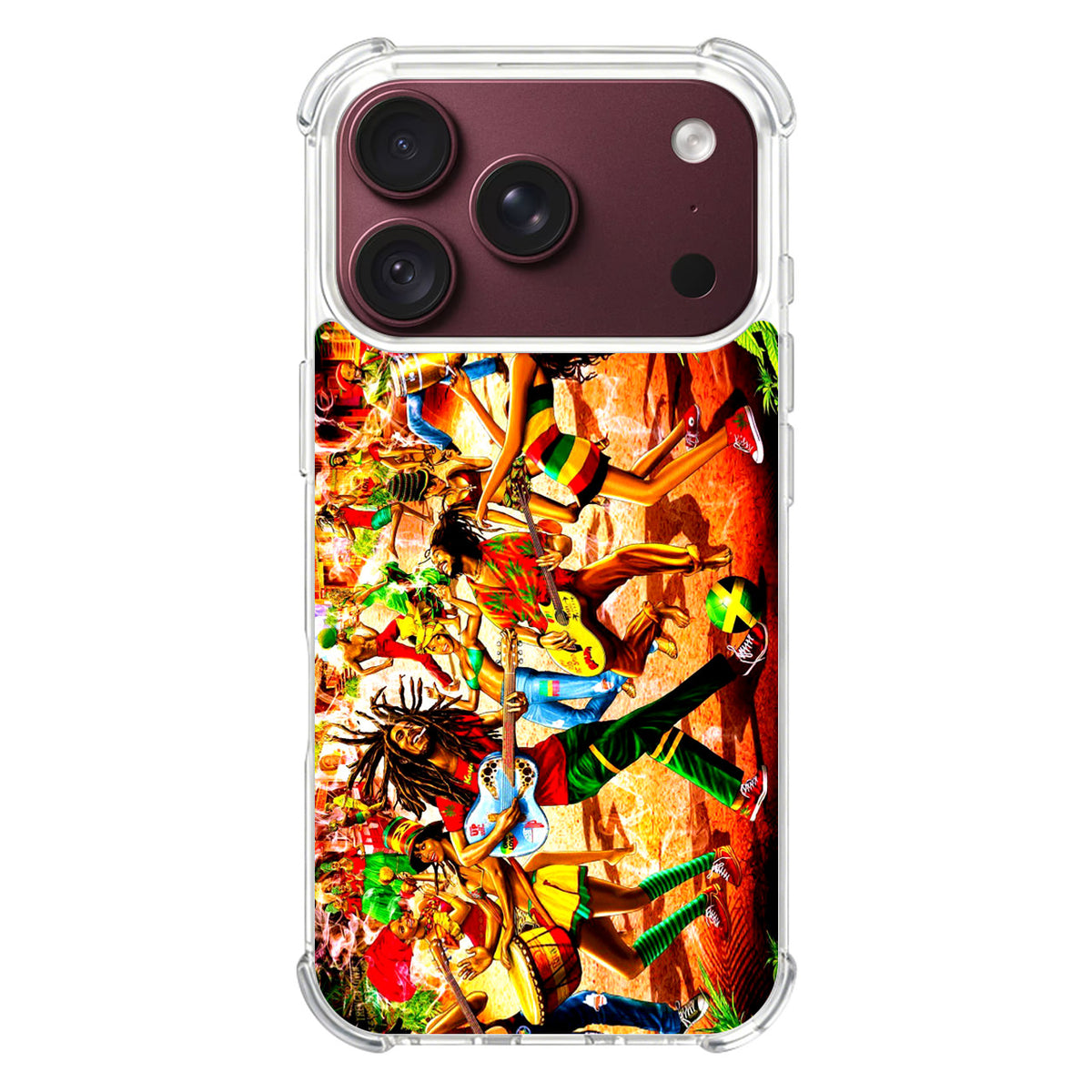 Bob Marley Reggae iPhone 18 Pro / 18 Pro Max Case