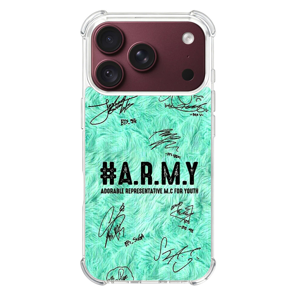 BTS Army Signature iPhone 18 Pro / 18 Pro Max Case
