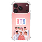 BTS Member in Pink iPhone 18 Pro / 18 Pro Max Case