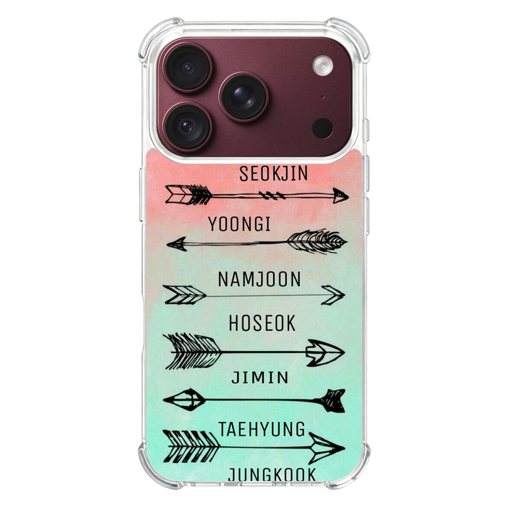 BTS Members Name iPhone 18 Pro / 18 Pro Max Case