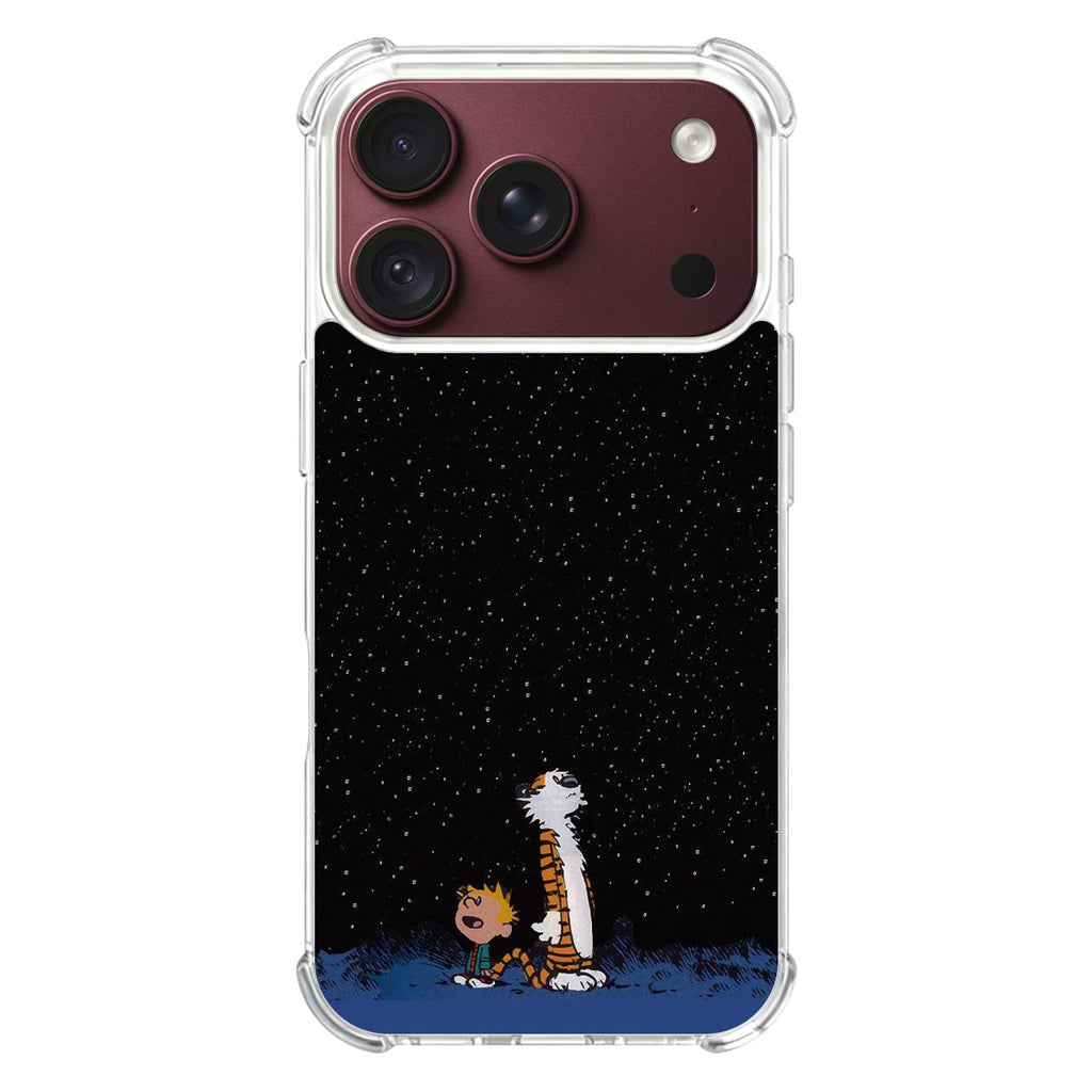 Calvin and Hobbes Space iPhone 18 Pro / 18 Pro Max Case