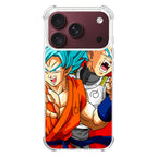 Dragon Ball Super SSGSS Goku And Vegeta iPhone 18 Pro / 18 Pro Max Case
