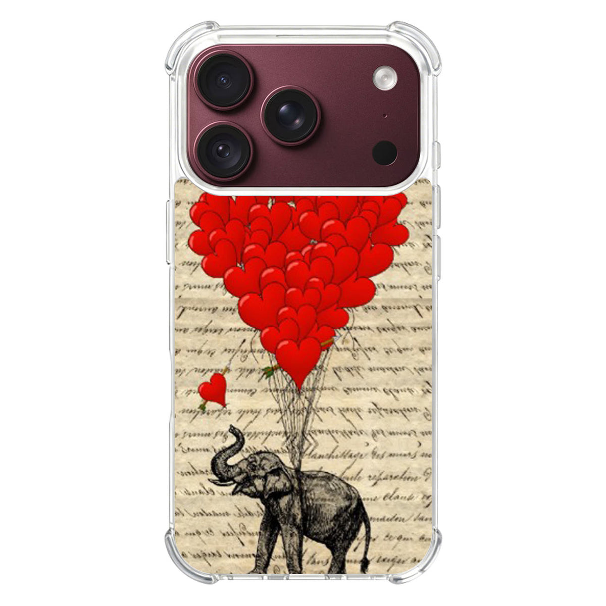 Elephant And Heart iPhone 18 Pro / 18 Pro Max Case
