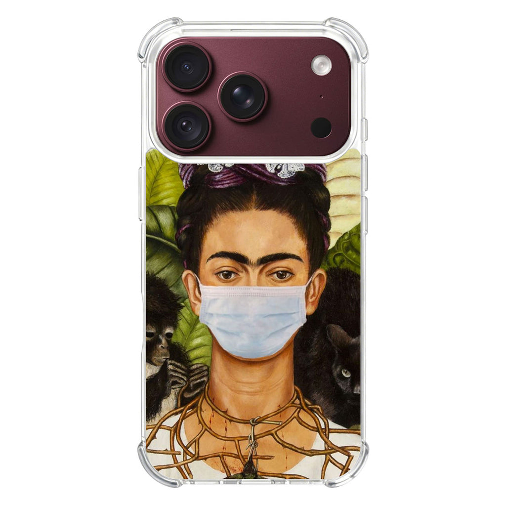 Frida Kahlo Wear Mask iPhone 18 Pro / 18 Pro Max Case