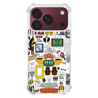 Friends TV Show Central Perk Sticker iPhone 18 Pro / 18 Pro Max Case