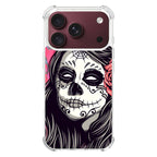 Girl Skull Flower iPhone 18 Pro / 18 Pro Max Case
