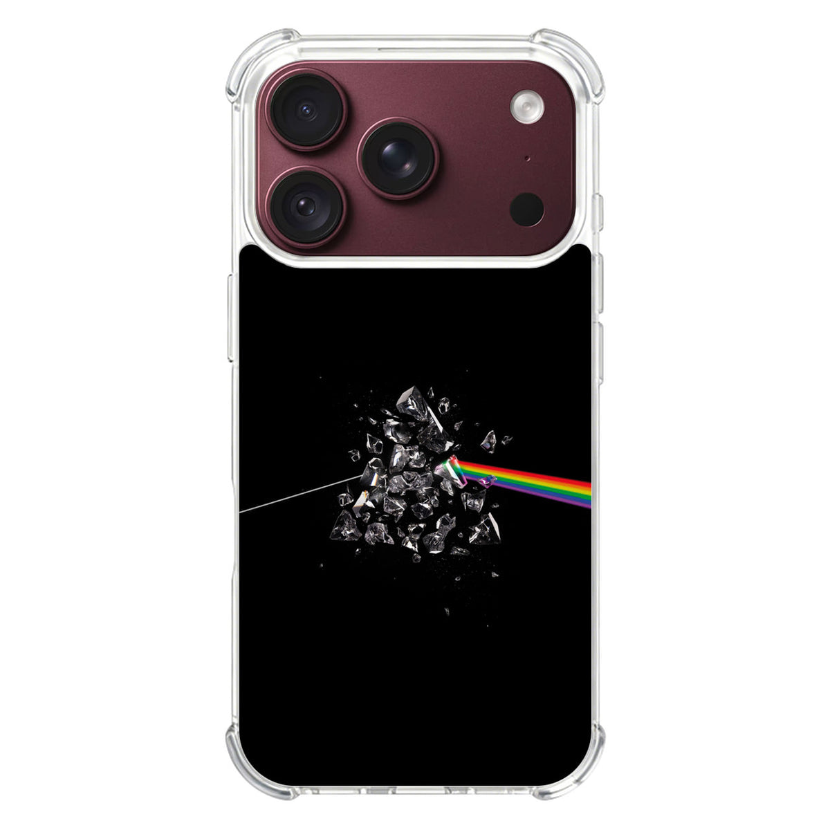 Glass Broken Light Refraction iPhone 18 Pro / 18 Pro Max Case