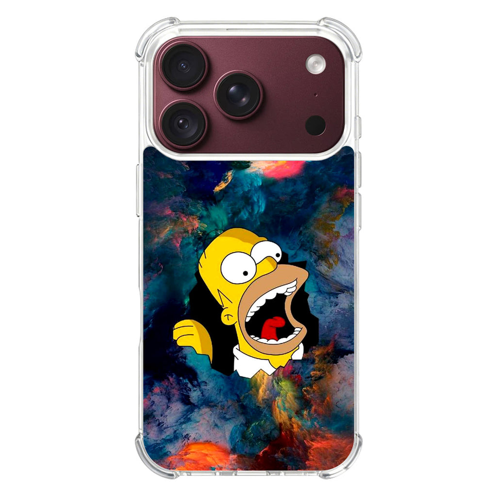 Homer Behind The Black Hole iPhone 18 Pro / 18 Pro Max Case