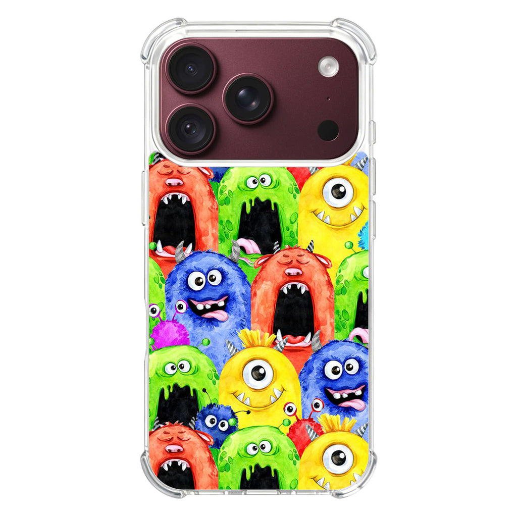 Monster Watercolor Art iPhone 18 Pro / 18 Pro Max Case