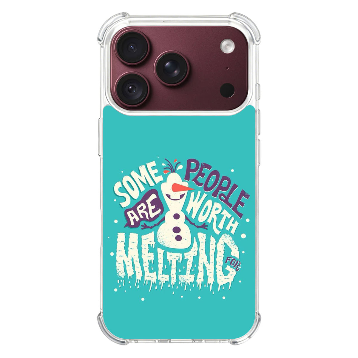 Olaf Frozen Is Melting iPhone 18 Pro / 18 Pro Max Case