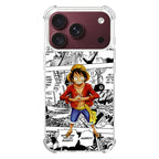 One Piece Luffy Comics iPhone 18 Pro / 18 Pro Max Case