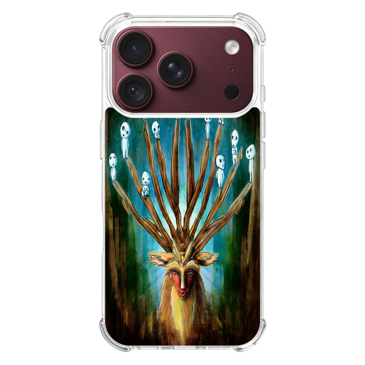 Princess Mononoke Forest Spirit iPhone 18 Pro / 18 Pro Max Case
